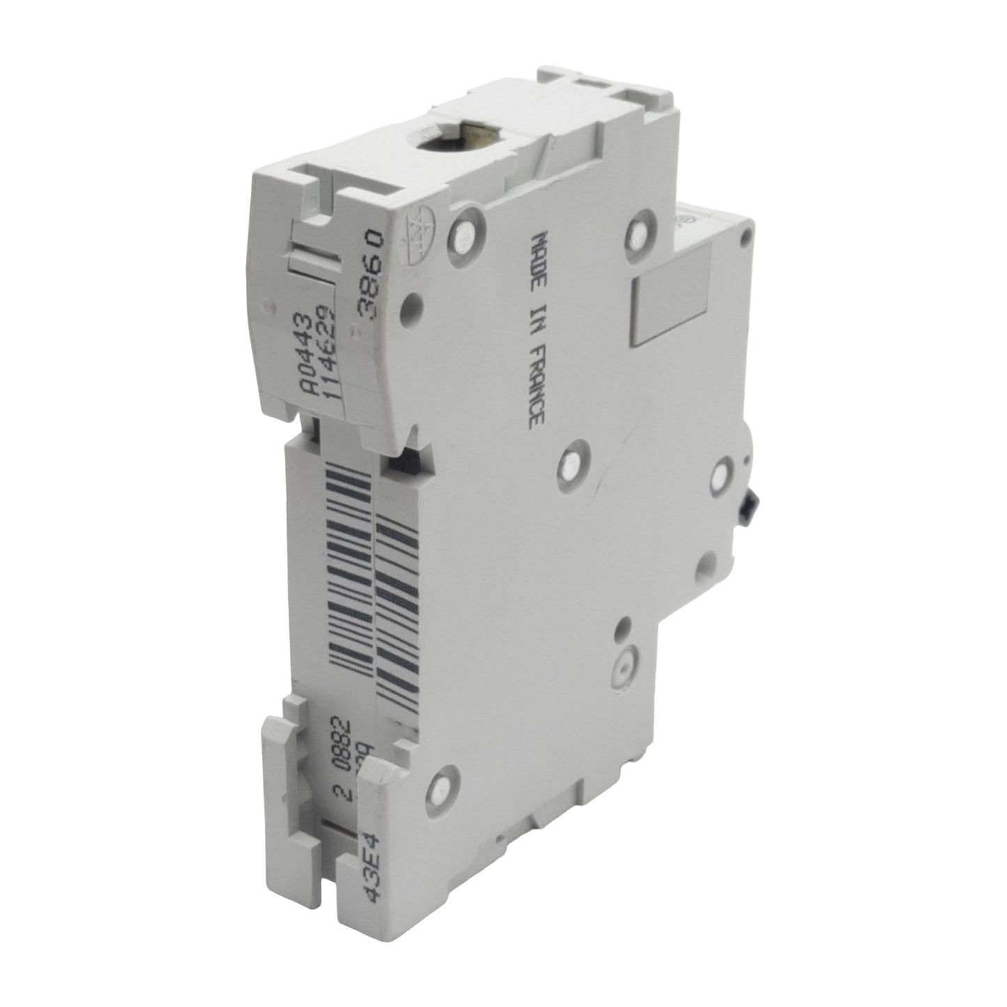 Used Merlin Gerin 24629 C60N Circuit Breaker 1-Pole, 6A 230/400VAC, D-Curve, DIN Rail