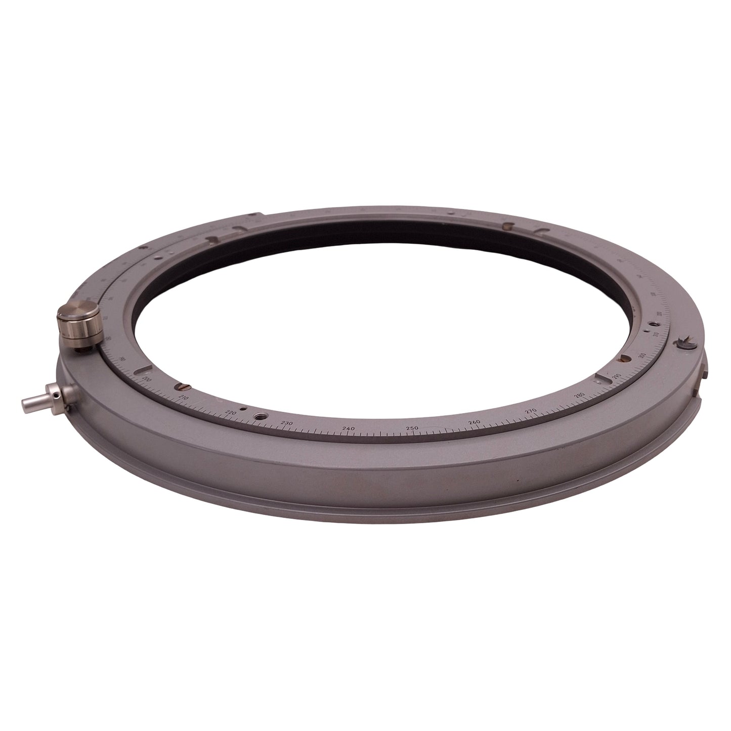 Used Nikon Rotary Screen Mounting Ring For V-12A Profile Projector, 1min Vernier