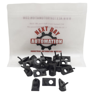 Used Lot of 20 80/20 3282 Roll-In T-Nut w/ Flex Handle, 5/16-18 Thread, 15 Series