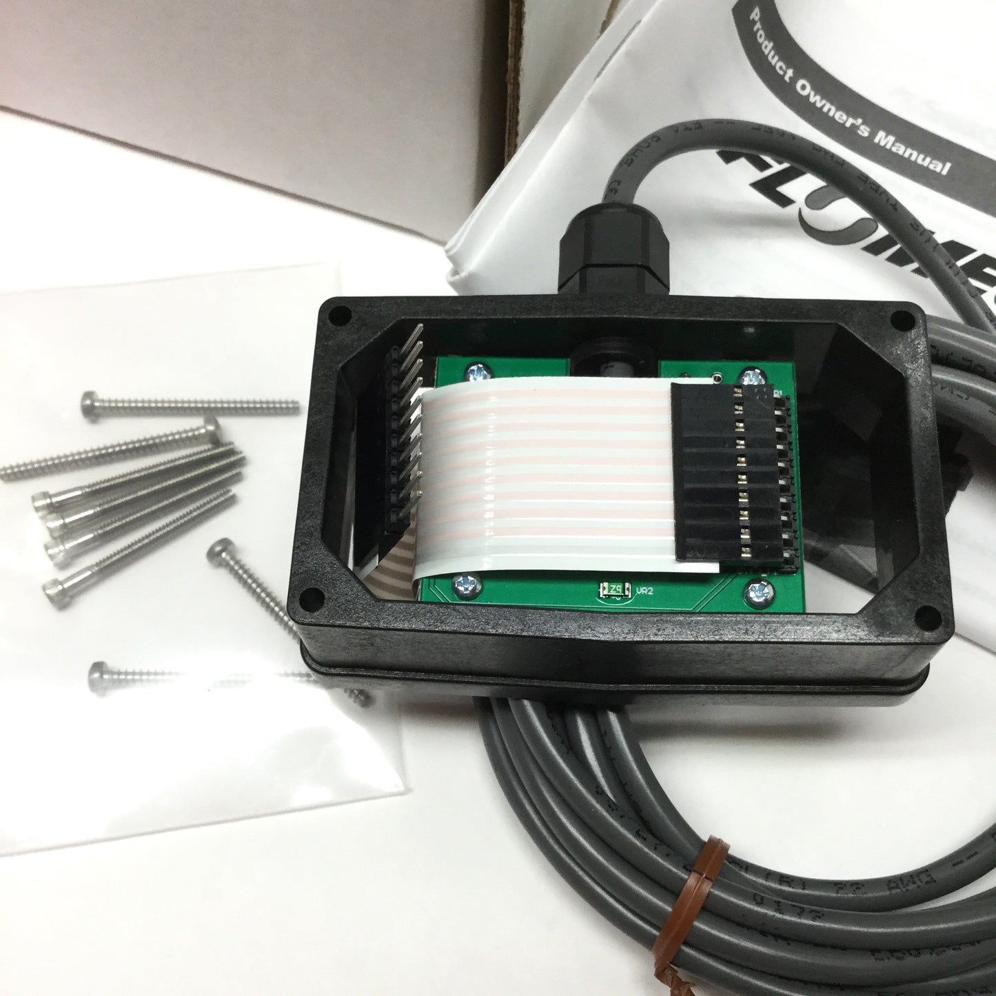 New – Open box Flomec 125100-10 Turbine Flow Meter Analog Output Transmitter Module 4-20mA