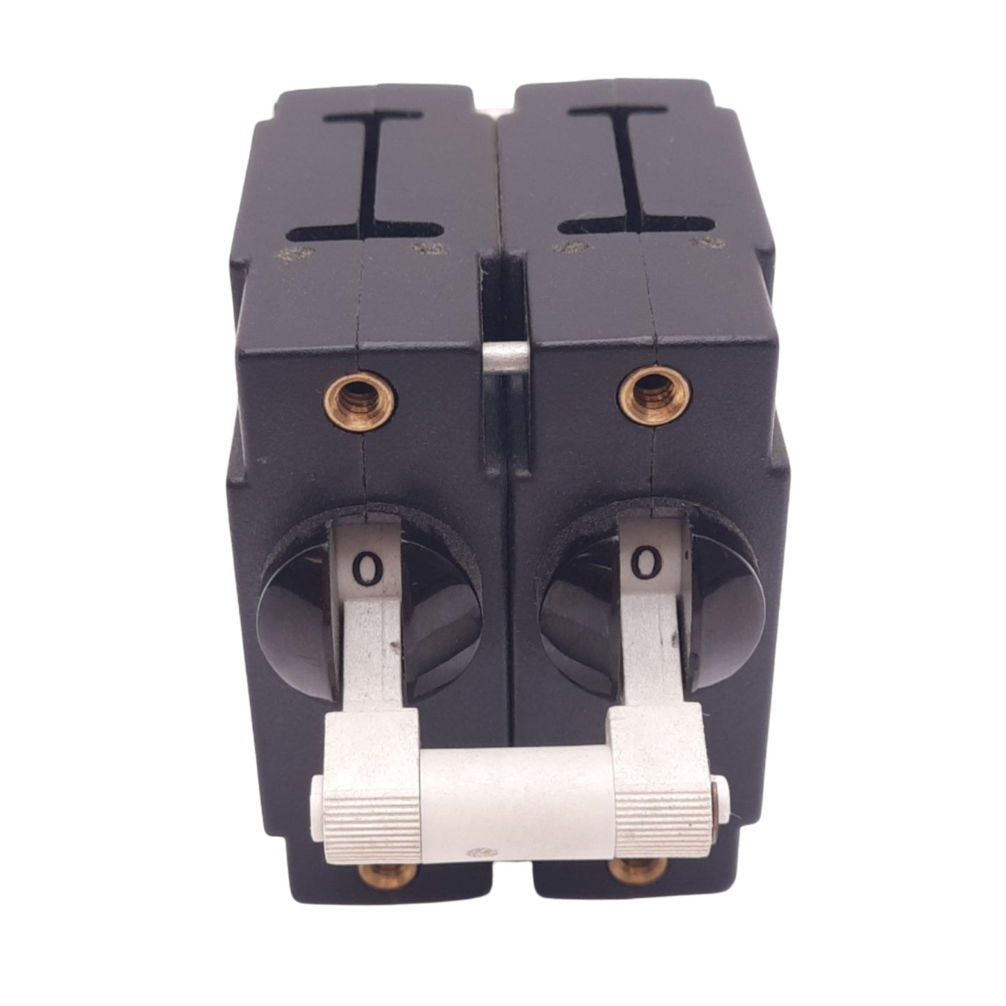 Used Potter & Brumfield W68-X2Q12-3 Magnetic Circuit Breaker, 2-Pole, 3A, 277VAC Max