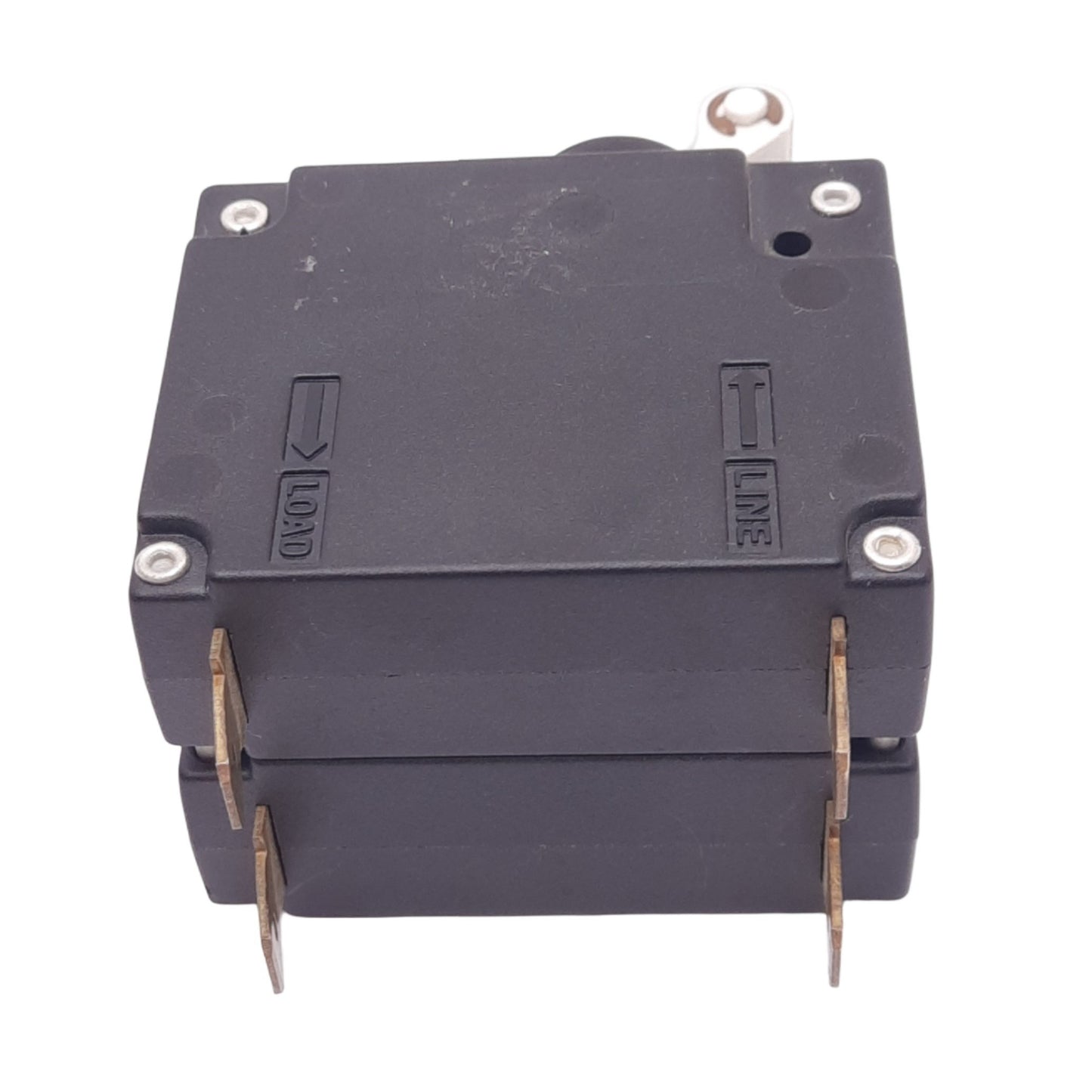 Used Potter & Brumfield W68-X2Q12-3 Magnetic Circuit Breaker, 2-Pole, 3A, 277VAC Max