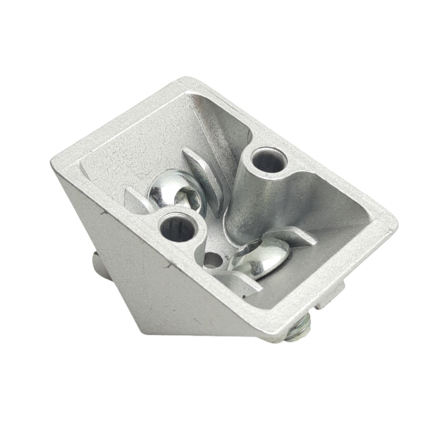 Used Lot of 8 Item 0.0.419.59 Aluminum Extrusion Corner Bracket, 30mm x 30mm, Line 6