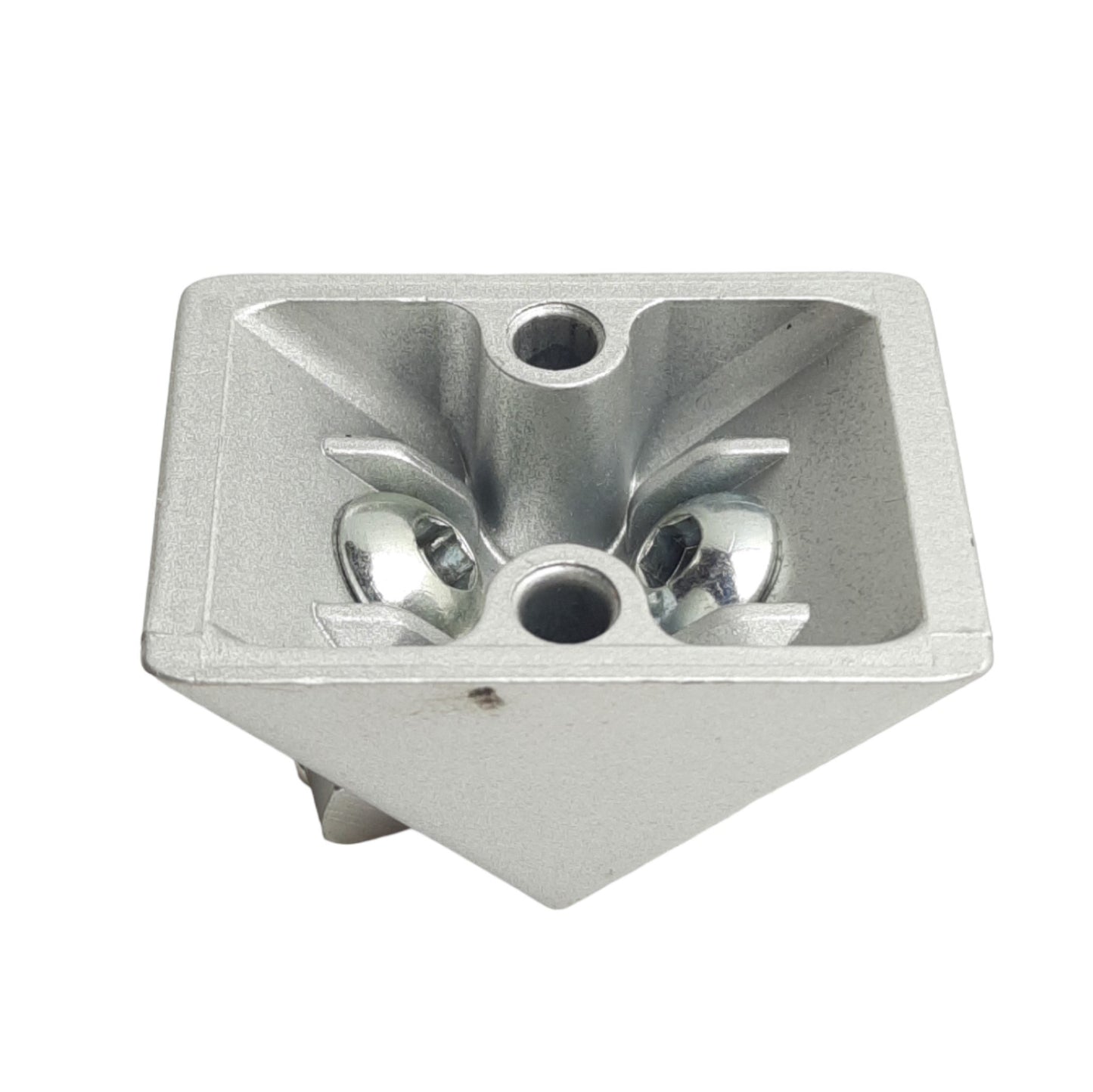 Used Lot of 8 Item 0.0.419.59 Aluminum Extrusion Corner Bracket, 30mm x 30mm, Line 6