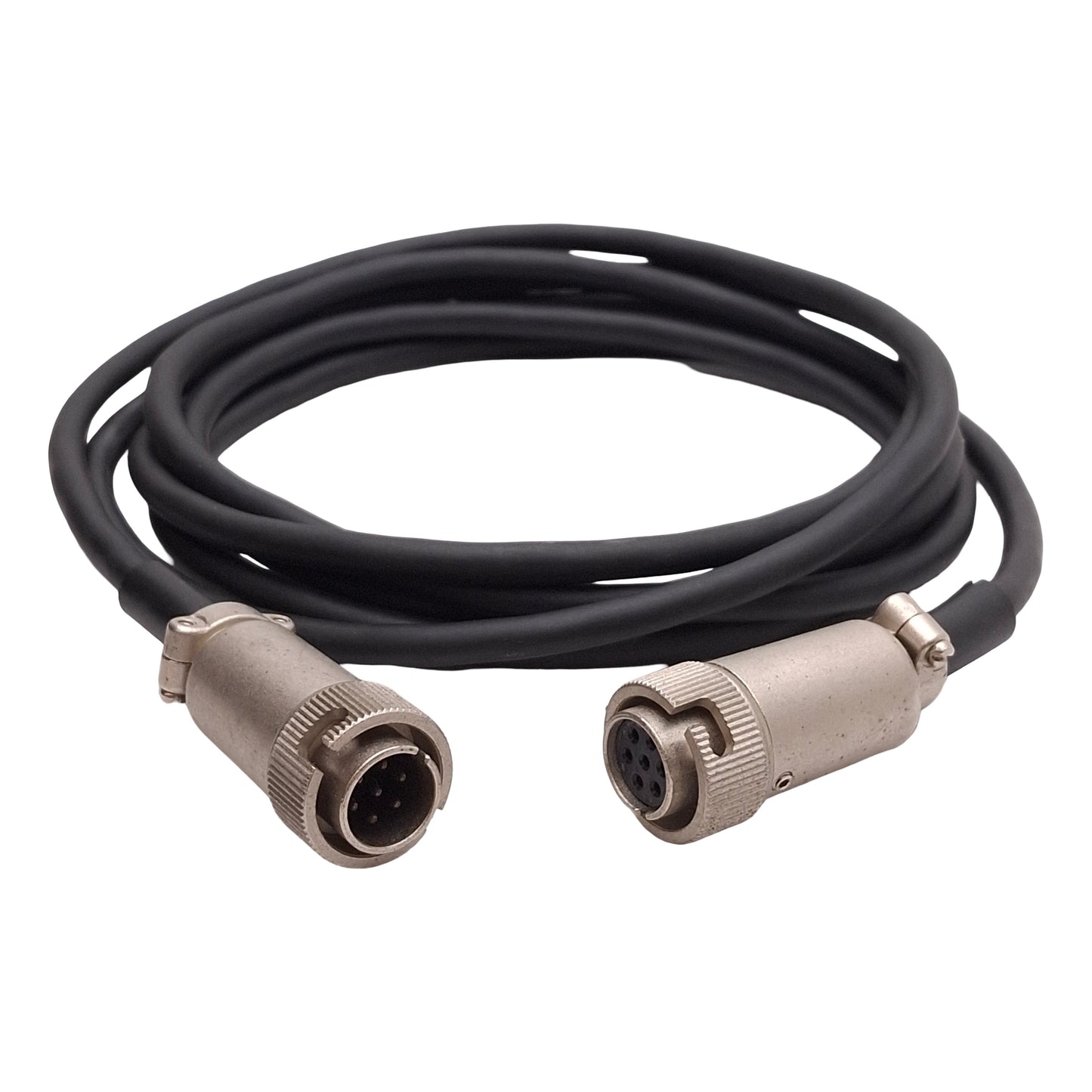 Used Hirose Electric RM12BPE-7S / RM12BPE-7PH Cable, 7-Position Male to Female, 2m