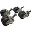 Used Lot of 4 Bassick 9006X2RP Machine Caster ø2in Wheel, 125lb Load, 2-5/8in Height