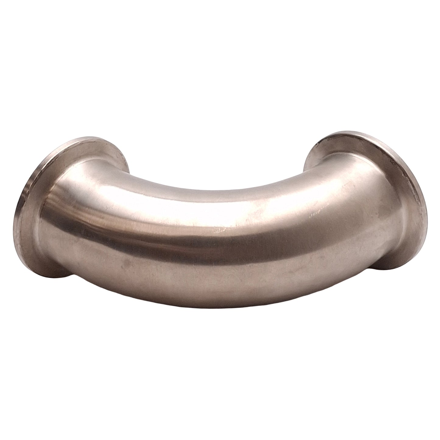 Used Lot of 2 Tri-Clover Sanitary 90° Elbow, 304 Stainless Steel, 1.5in Tri-Clamp