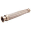 Used Flexible Stainless Steel Braided Coupling, 15.25in Long, 1.5in Tri-Clamp Fitting