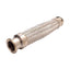 Used Flexible Stainless Steel Braided Coupling, 11.5in Long, 1.5in Tri-Clamp Fitting