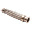 Used Flexible Stainless Steel Braided Coupling, 11.5in Long, 1.5in Tri-Clamp Fitting