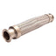 Used Flexible Stainless Steel Braided Coupling, 11.5in Long, 1.5in Tri-Clamp Fitting