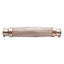 Used Flexible Stainless Steel Braided Coupling, 11.5in Long, 1.5in Tri-Clamp Fitting
