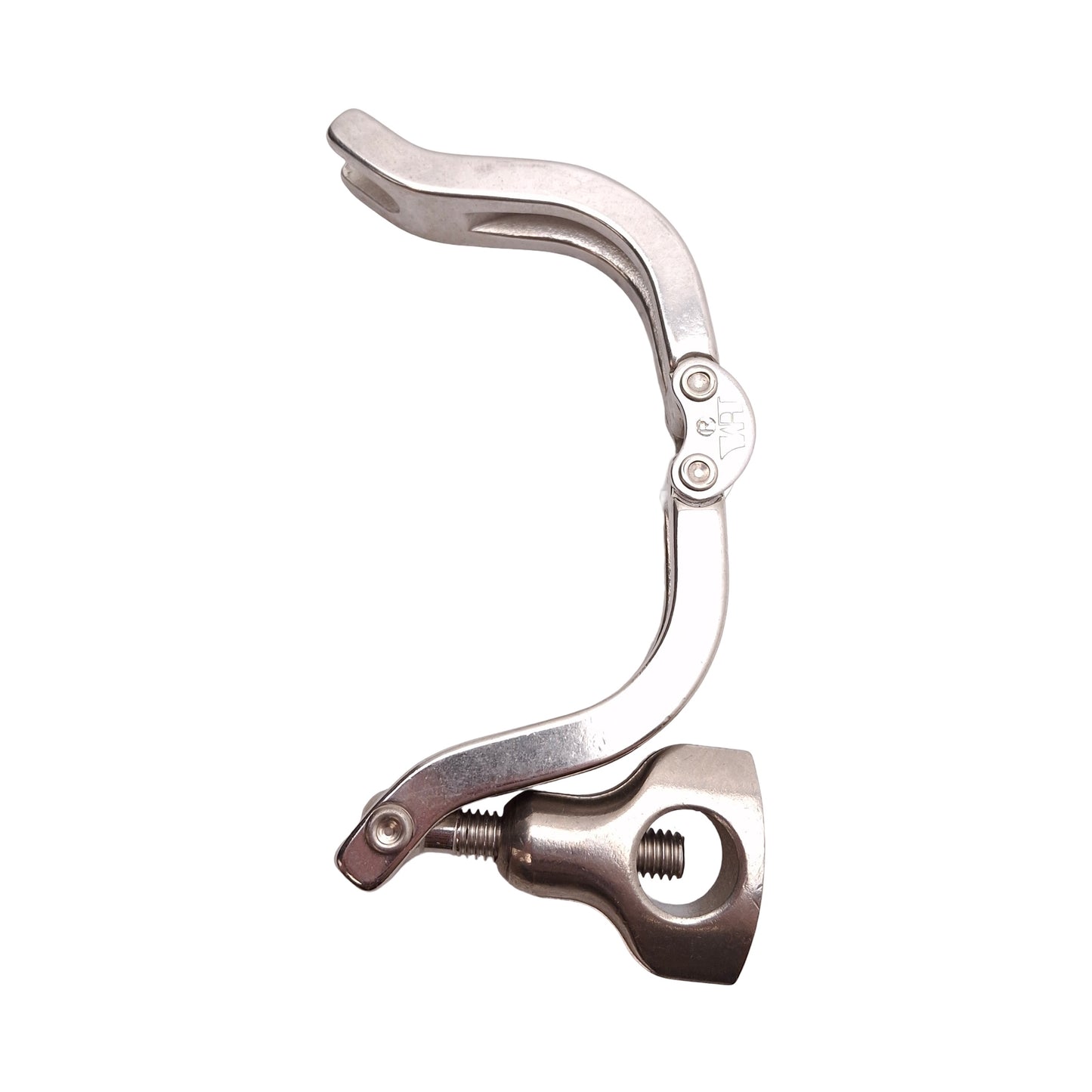 Used Lot of 4 Stainless Steel Hinged Double Pin Tri-Clamp Sanitary Fitting, 1.5in