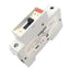 Used Entrelec GMU 5 U Miniature Circuit Breaker, 1-Pole, 5A, 240VAC Max, DIN Rail