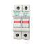 Used Littelfuse LPSM002ID Power-Safe Fuse Holder, 2-Pole, 600V 30A Max, DIN Rail