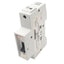 Used Entrelec GMU 1 U Miniature Circuit Breaker, 1-Pole, 1A, 240VAC Max, DIN Rail