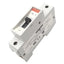 Used Entrelec GMU 15 U Miniature Circuit Breaker, 1-Pole, 15A, 240VAC Max, DIN Rail