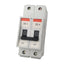 Used Entrelec GMB 20 U Miniature Circuit Breaker, 2-Pole, 20A, 240VAC Max, DIN Rail