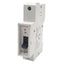 Used Entrelec GMU 5 L Miniature Circuit Breaker, 1-Pole, 5A, 240VAC Max, DIN Rail