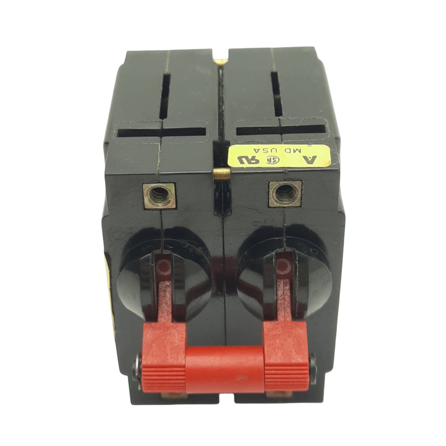 Used Airpax IPGH11-1-64-153-20-V Magnetic Circuit Breaker, 2-Pole, 18.8A, 250VAC Max