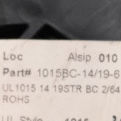 Used Anixter 1015BC-14/19-6 Hook-Up Wire 14AWG, 600V, ø0.129in, 470ft Length