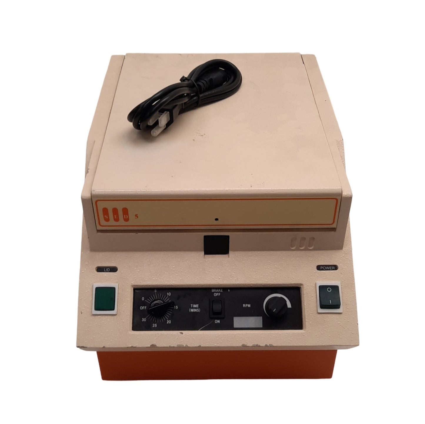 Used SED 5 Benchtop Centrifuge With RPM Readout & Brake, 24 Tube Rotor, 110VAC 5A