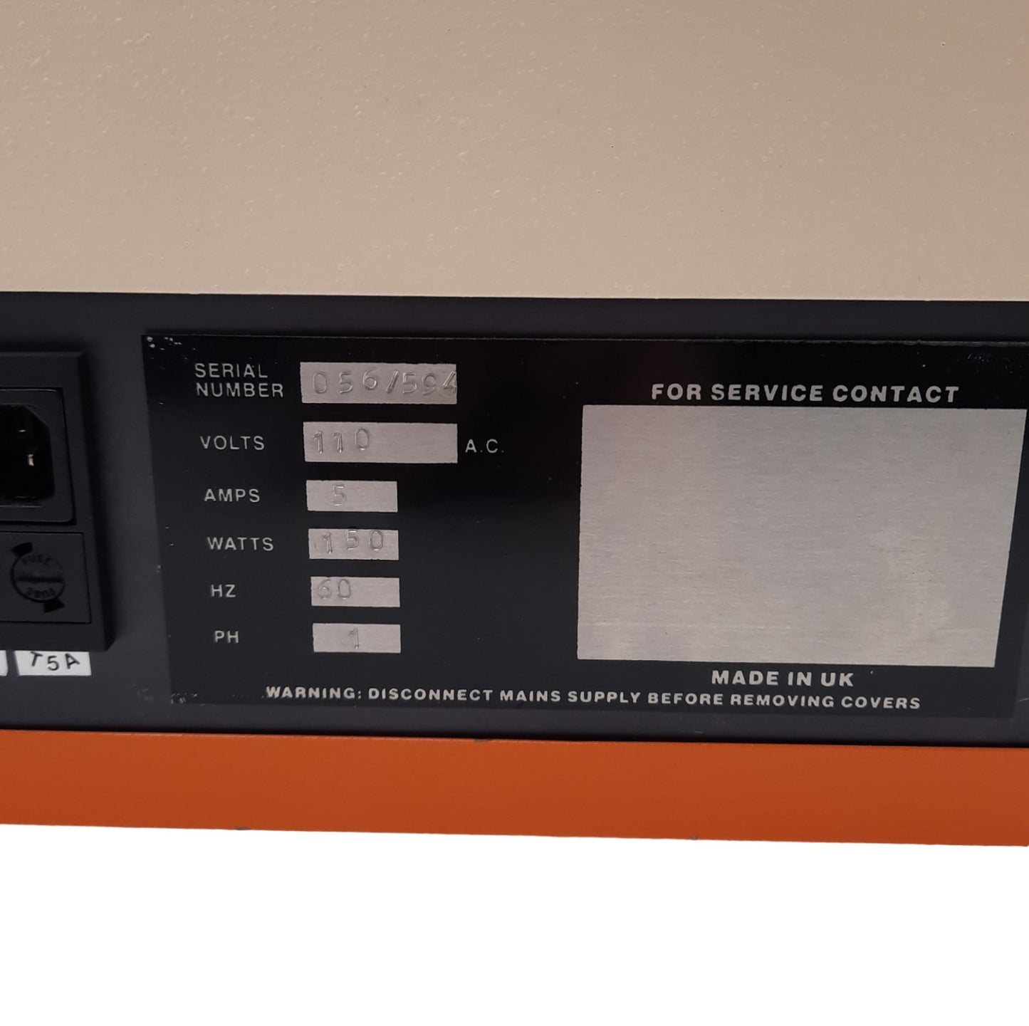 Used SED 5 Benchtop Centrifuge With RPM Readout & Brake, 24 Tube Rotor, 110VAC 5A