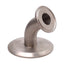 Used Stainless Steel 304L Sanitary 45° Elbow Adapter, ø1in OD, 1in to 3in Tri-Clamp