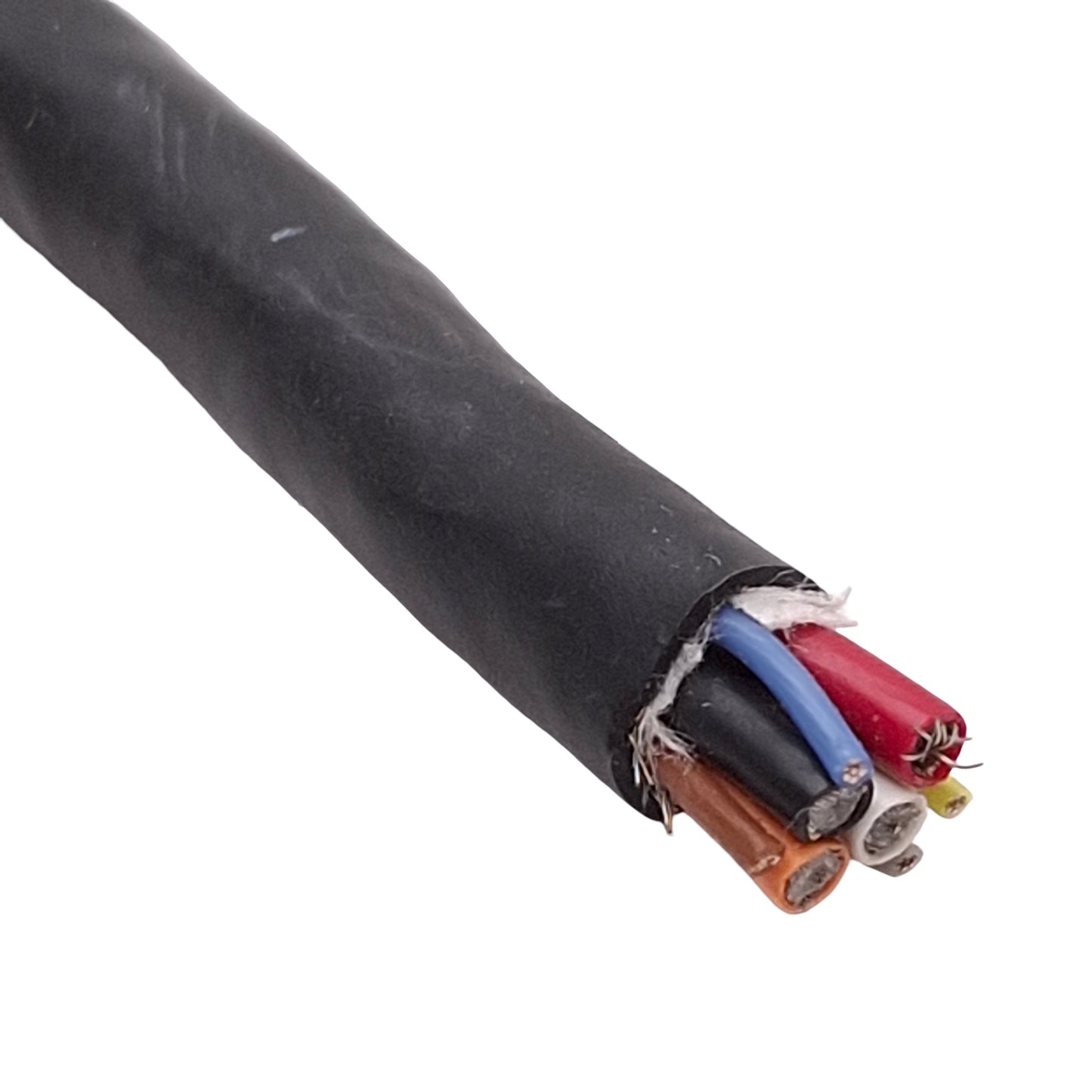 Used Jai 12P-02S Single-Ended Camera Cable, 12-Pin Hirose Female to Flying Leads, 2m