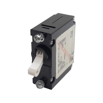 Used Carlingswitch AA1-B0-46-615-1B1-C Circuit Breaker, 1-Pole, 15A 277VAC, #6-32