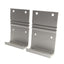 Used Lot of 2 Dorner 240839 Flat Belt Conveyor Mounting Brackets, 2200 Series