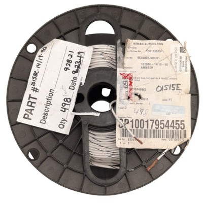 Used Anixter 1015BC-14/19-90 Hook-Up Wire 14AWG, 600V, ø0129in, 498ft Length