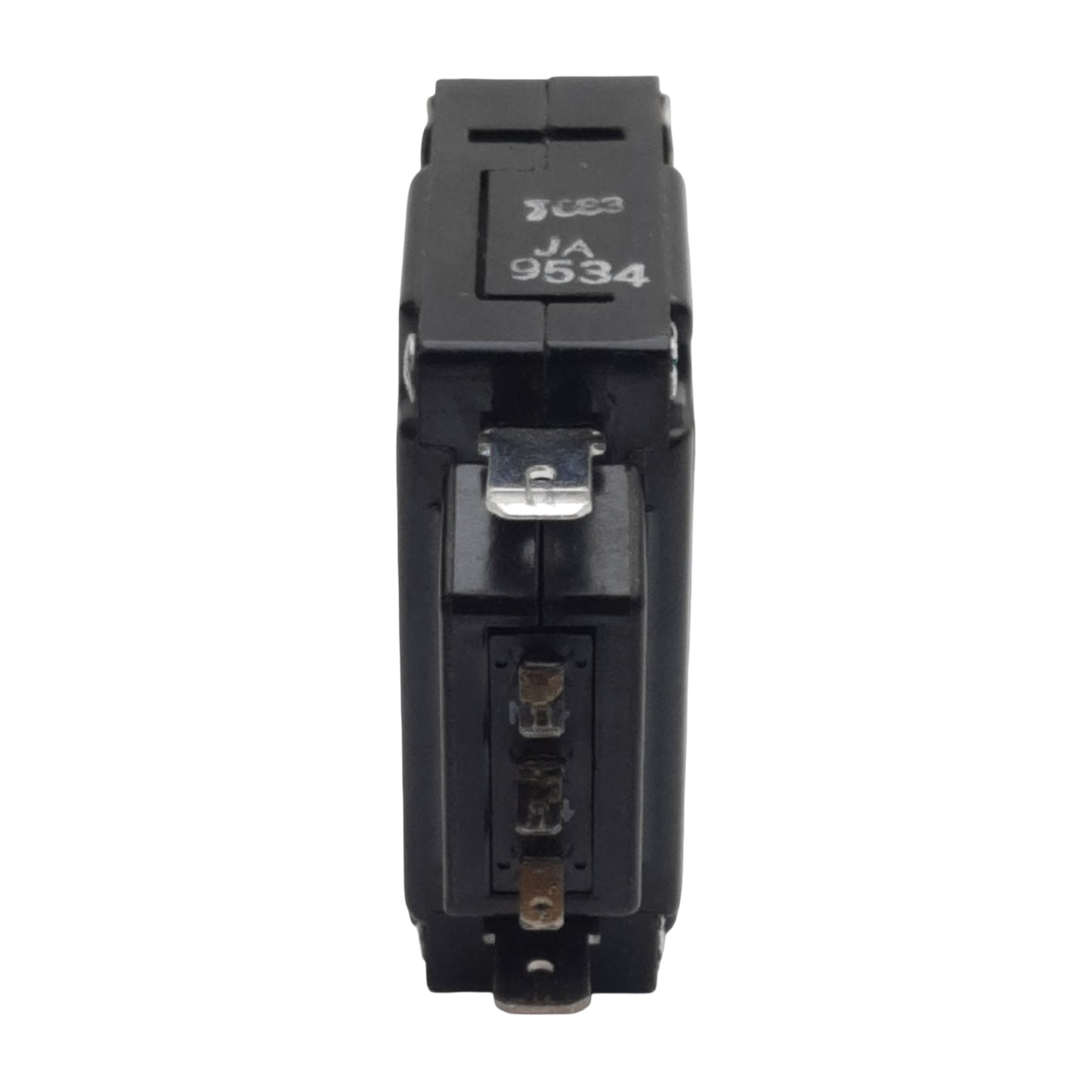 Used Heinemann JA1S-D2-A-0005-03E Circuit Breaker, 1-Pole, 5A 250VAC/65VDC, #6-32