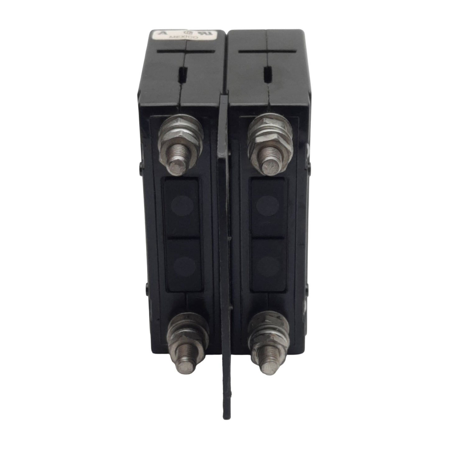 Used Airpax UPL11-1-62-253-B Circuit Breaker, 2-Pole, 25A 250VAC, Screw Mount