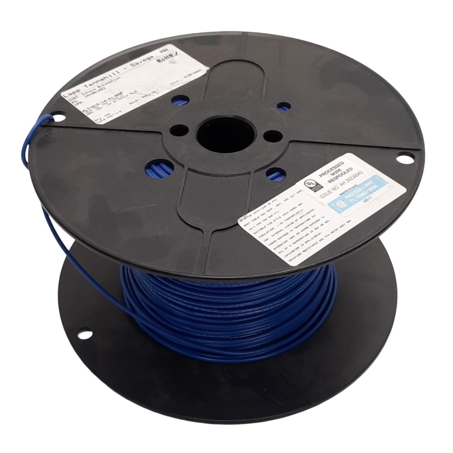 New Lapp Tannehill 1015-14-41-6MB Hook-Up/Lead Wire, 14AWG, 600V, ø0.141in, 500ft