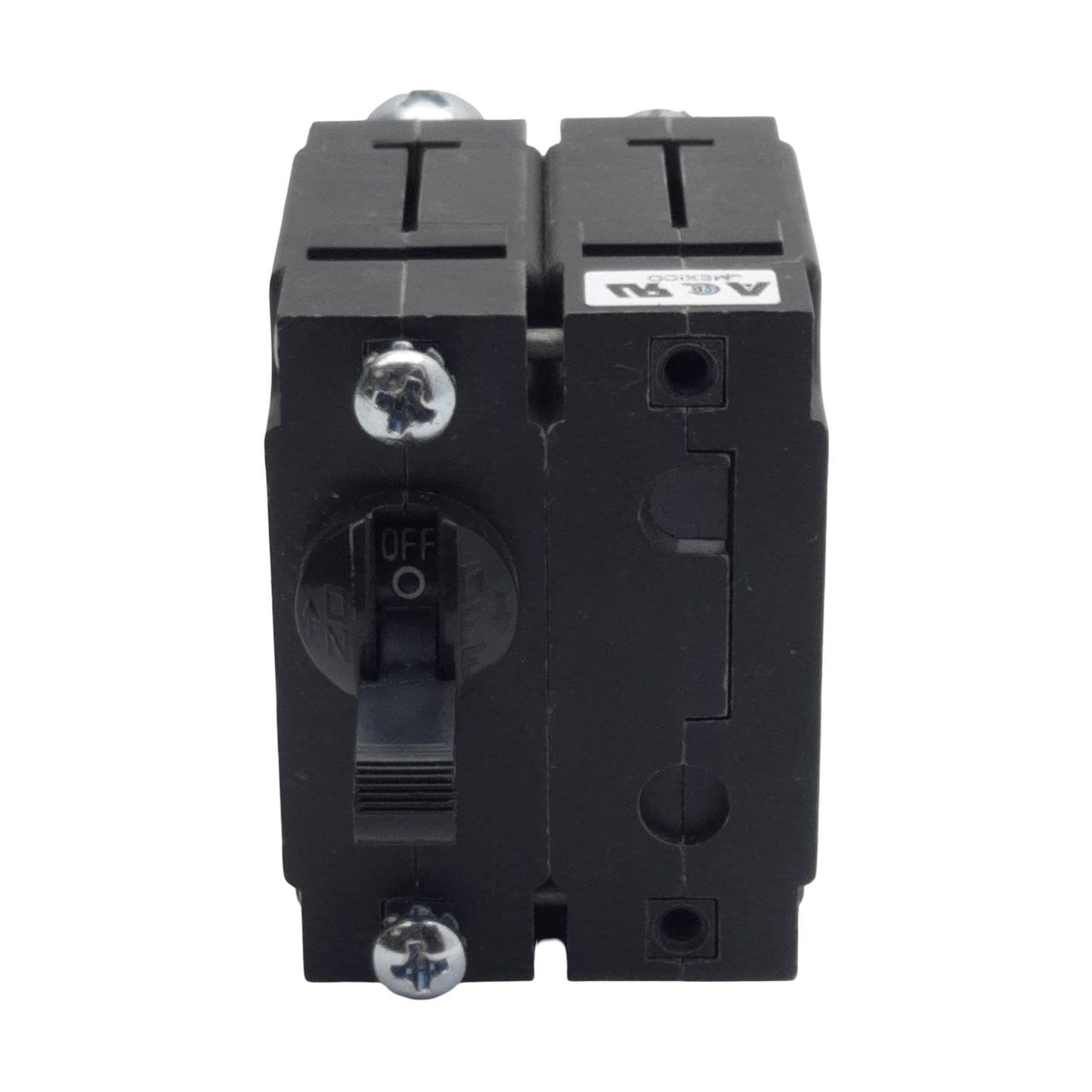 Used Airpax IEGF66-29481-2-V 530-0120 Circuit Breaker 1-Pole, 20A 250VAC, Screw Mount