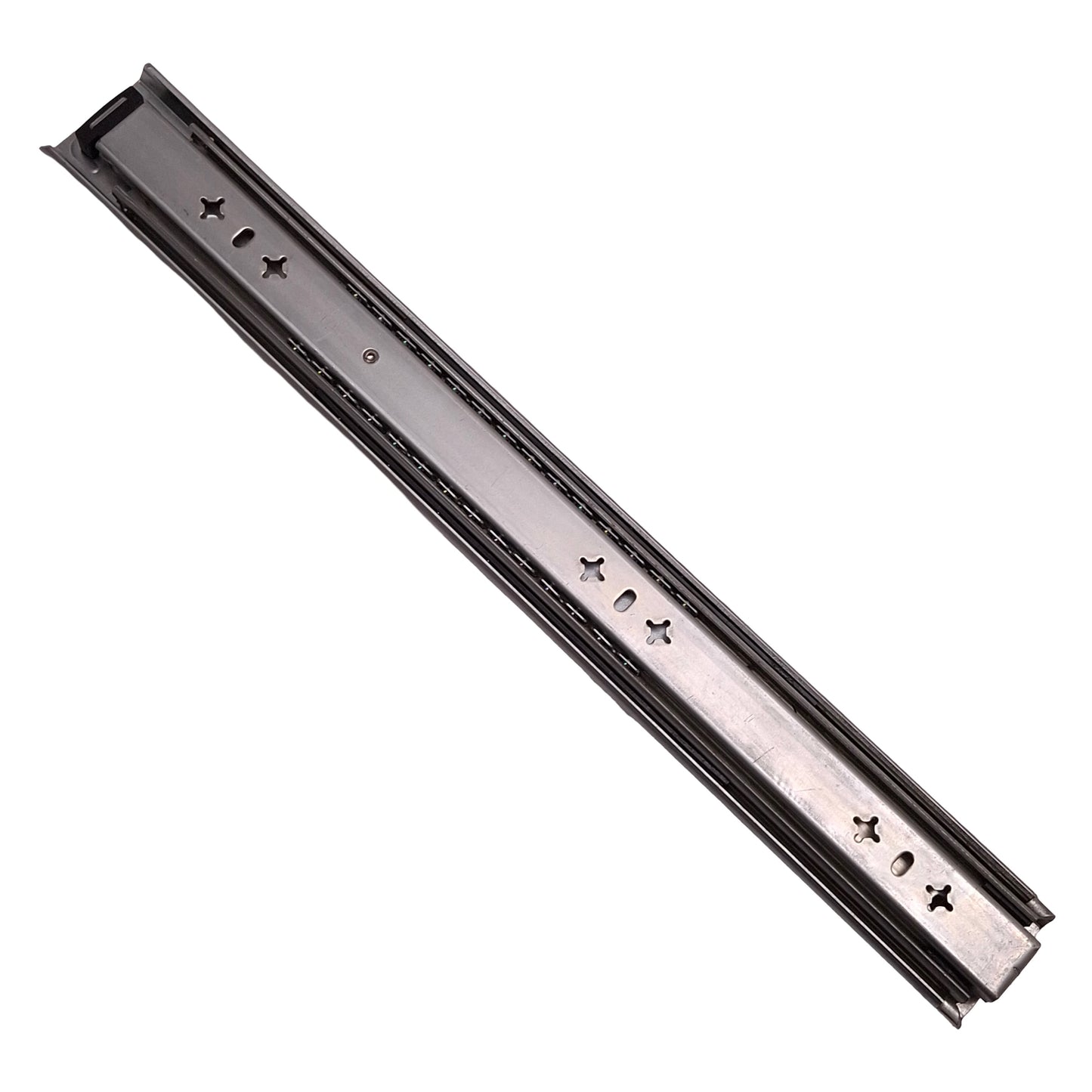Used Lot of 2 V3VOGUE Heavy Duty Industrial Drawer Slides, Steel, 450mm, 130kg