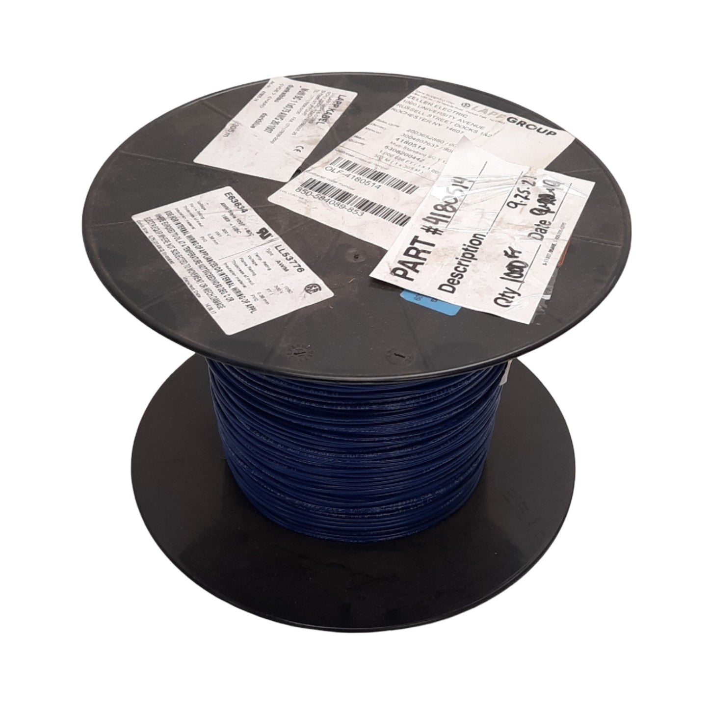 New LappGroup 4180514 Hook-Up Wire 20AWG, ø0.102in, Tinned Copper, 1000ft Length