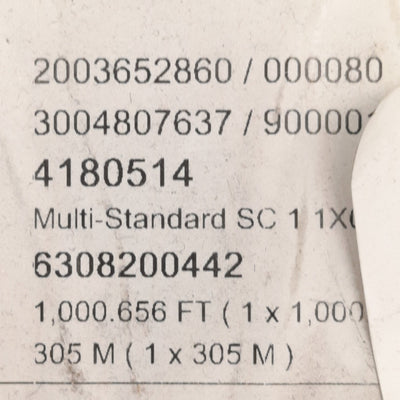 New LappGroup 4180514 Hook-Up Wire 20AWG, ø0.102in, Tinned Copper, 1000ft Length
