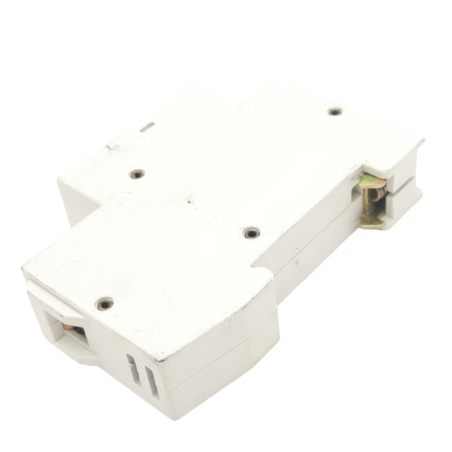 Used Entrelec GMU 10 L Miniature Circuit Breaker, 1-Pole, 10A, 240VAC Max, DIN Rail