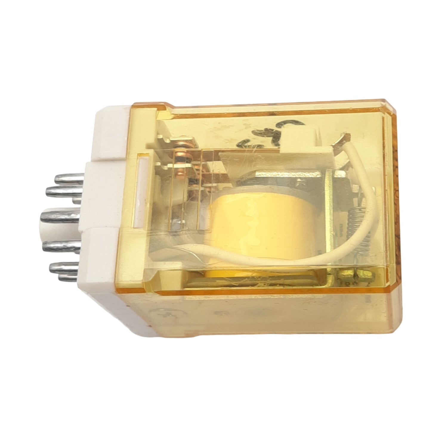 Used IDEC RR3PA-UAC120V Plug-In Relay, 3PDT, 11-Pin, 10A 220VAC Max, 120VAC Coil