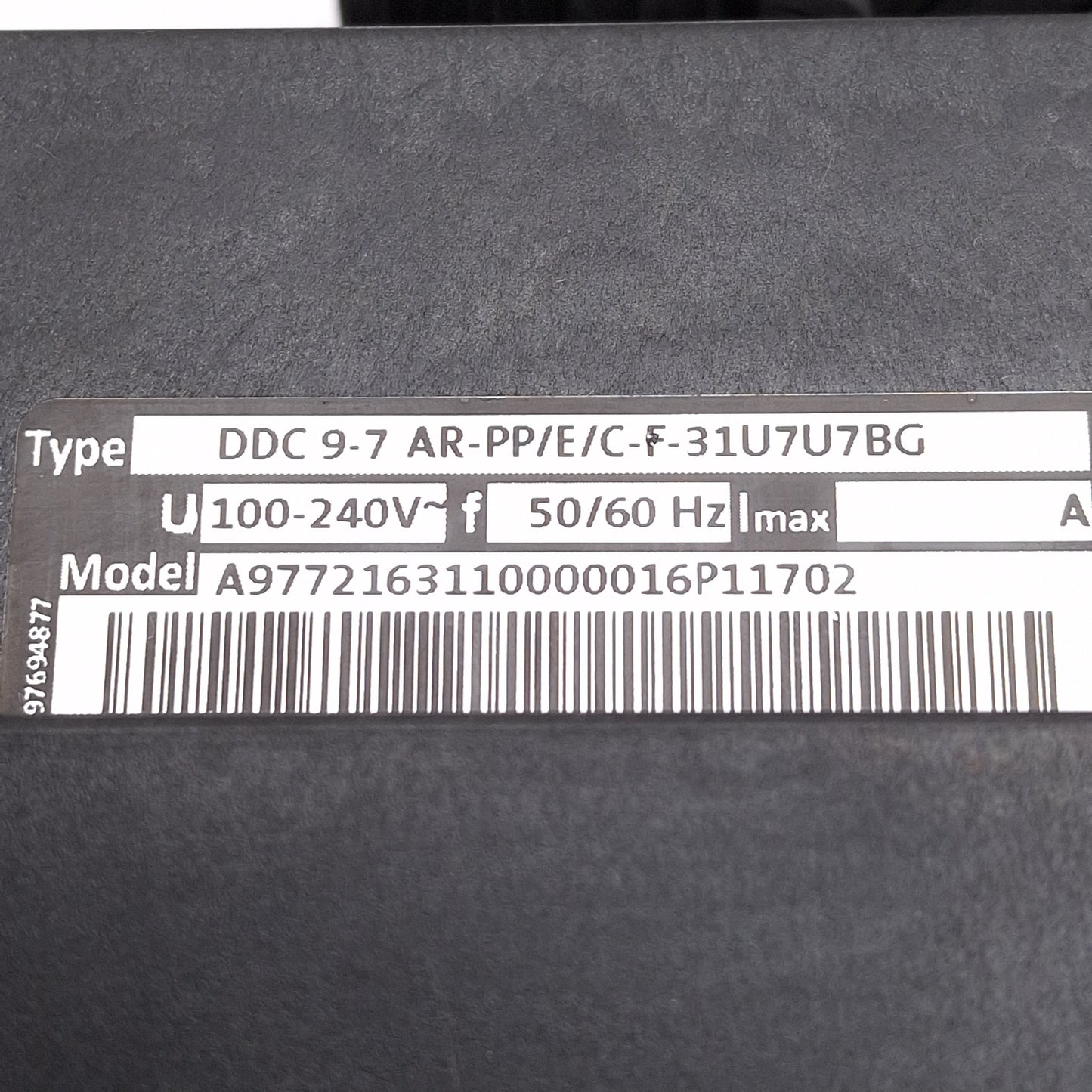 Used Grundfos DDC 9-7 AR-PP/E/C-F-31U7U7BG Dosing Pump, 2.4GPH, 100psi, 100-240VAC