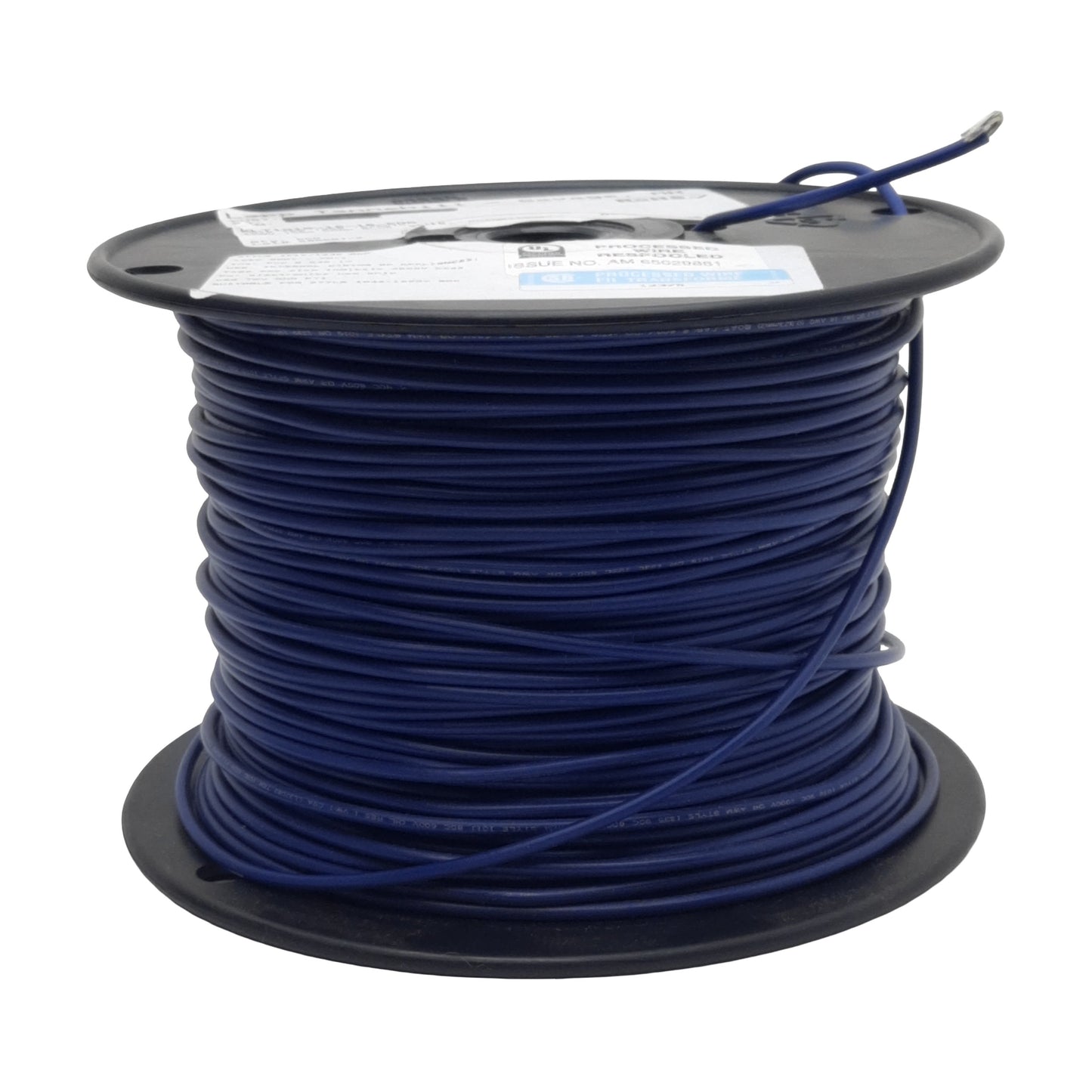 Used Lapp Tannehill KLT1015-18-16-6DB Hook-Up/Lead Wire, Blue, 18AWG, 600V, 475ft