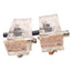 Used Lot of 2 Square D 9001KA3 Contact Blocks for 30mm Button, 1NC, 600V 10A Max