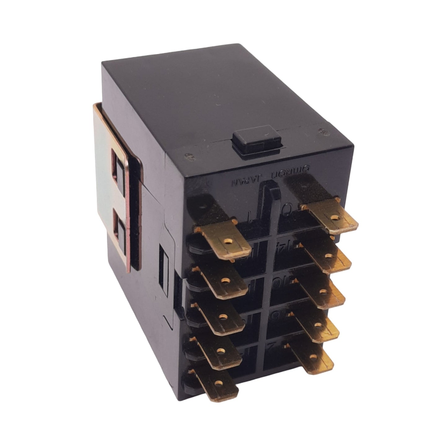 Used Omron G2J-4442T-US-3 General Purpose Relay, 4PST, 10-Pin, 120VAC 20A, 24VDC Coil