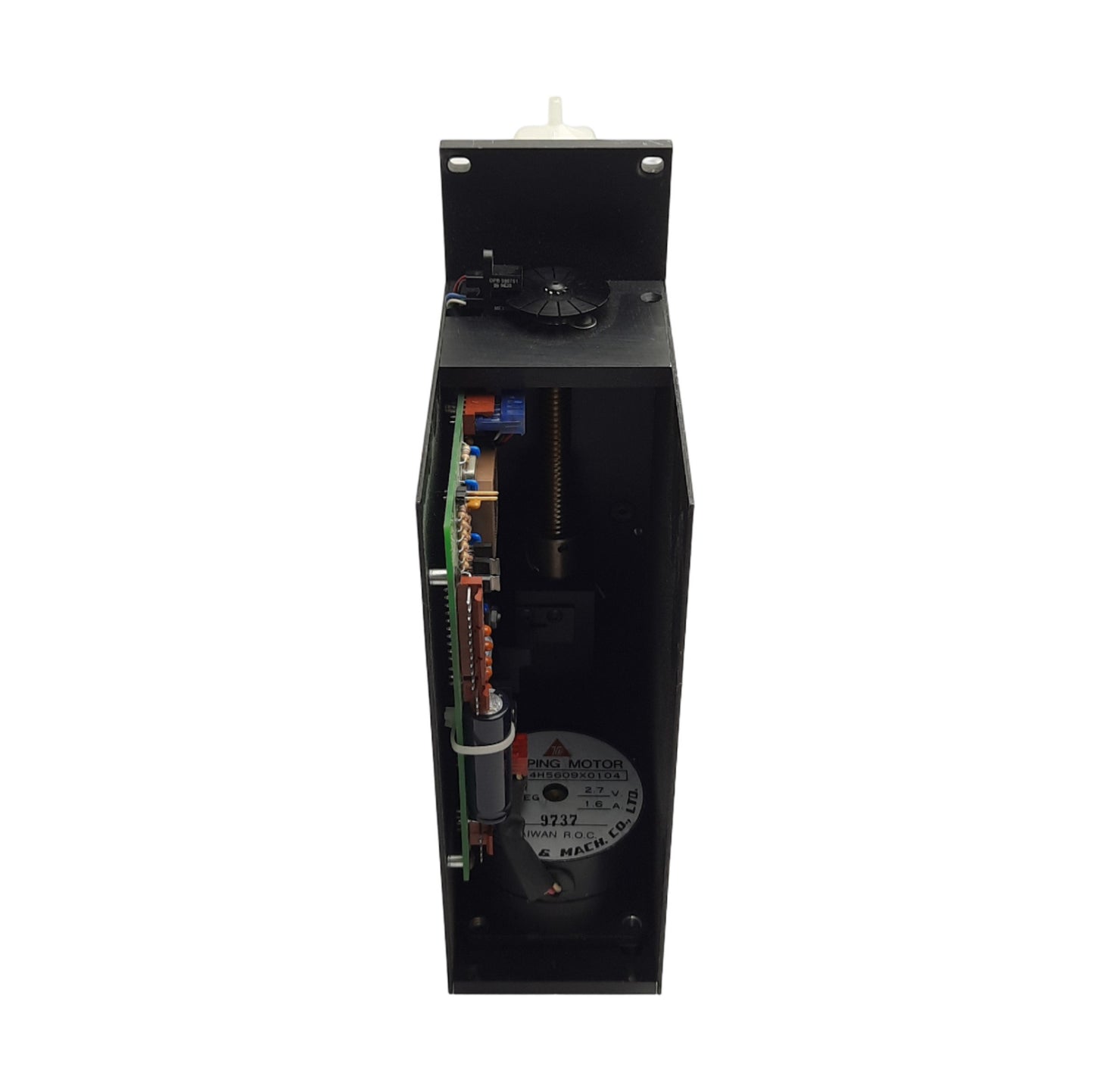 Used Kloehn Motorized Syringe Drive Pump, 66mm Stroke, 2.7V DC 1.6A Motor