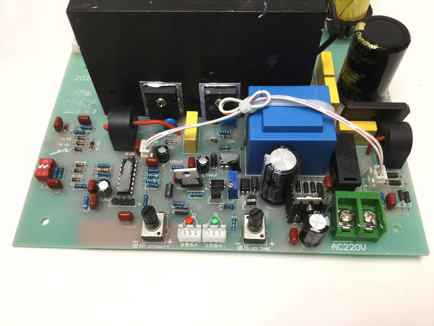 New – Open box Adjustable High Voltage Electrostatic Precipitator Power Supply, 220VAC, 60kV