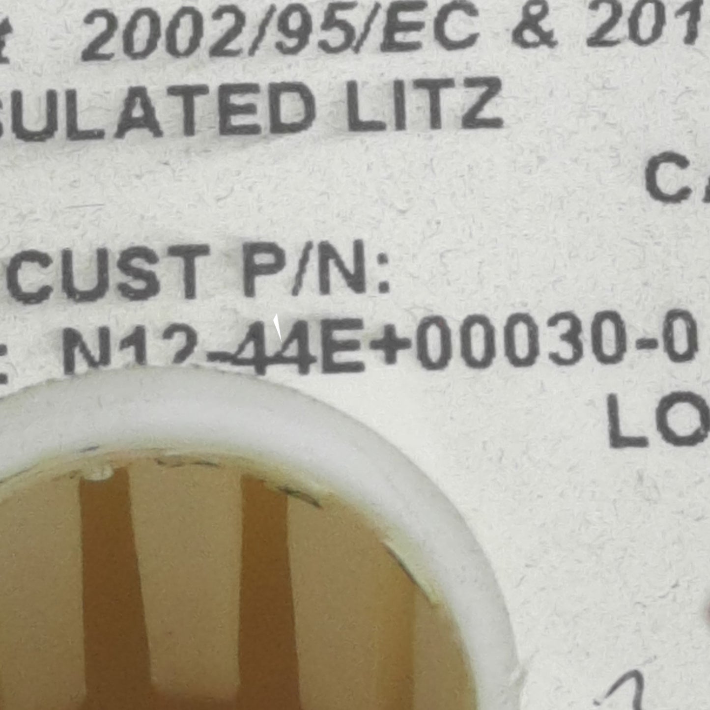 Used New England Wire N12-44E+00030-0 Insulated Litz Wire 20AWG, 1,100ft Length