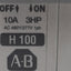 Used Lot of 2 Allen Bradley 1492-CB2H100 Circuit Breaker, 2-Pole, 10A 480Y/277VAC