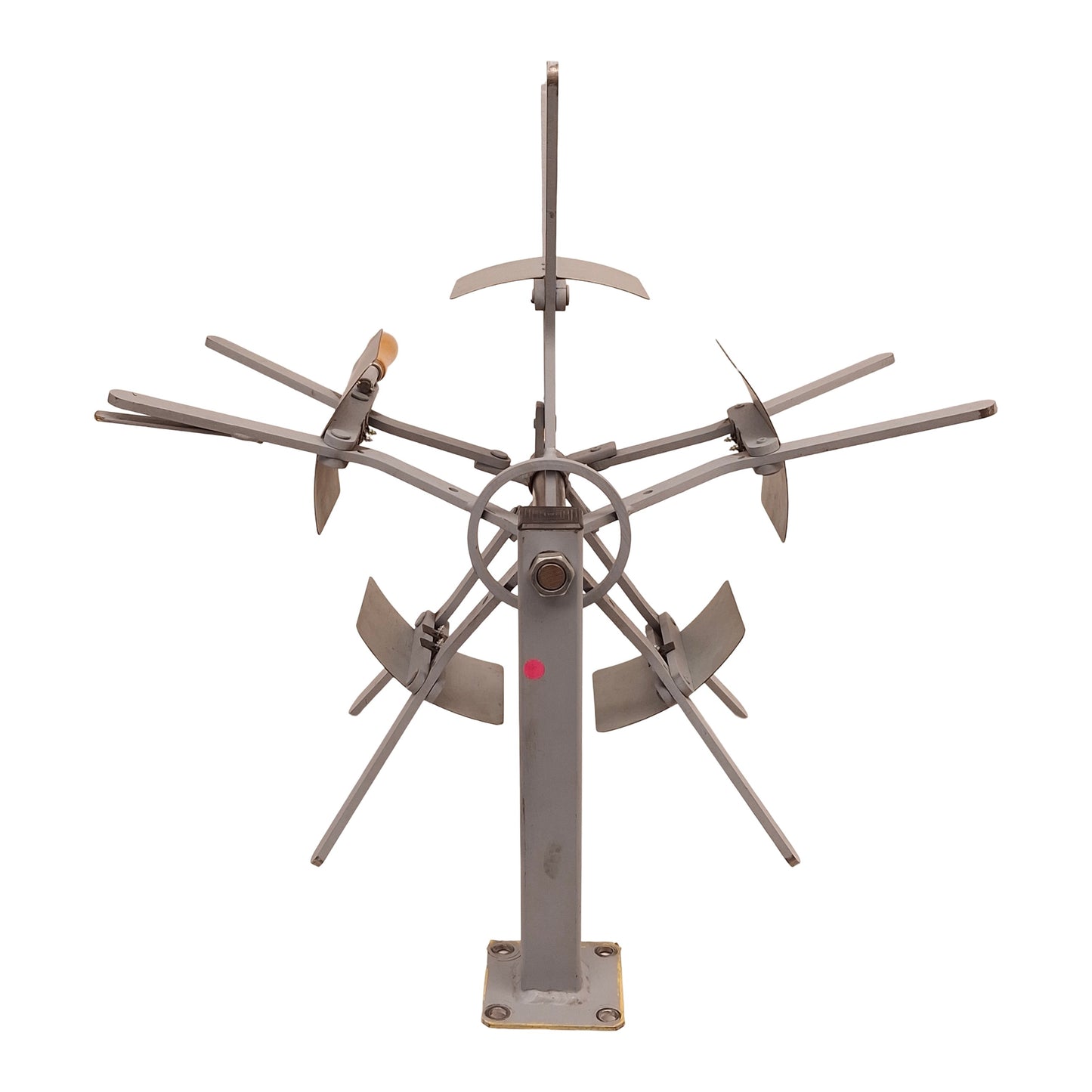 Used Olympic 99 Collapsible Takeup Reel & Stand, ø12in ID, ø1/2in x 500ft Capacity